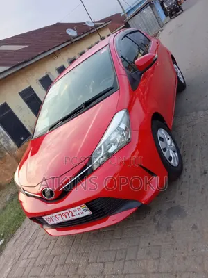 Toyota Vitz 1.3 AWD 5dr 2015 Red