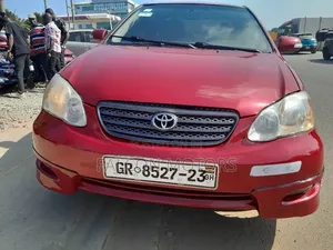 Toyota Corolla 2007 Red