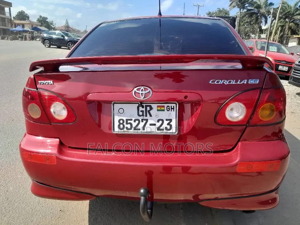 Toyota Corolla 2007 Red