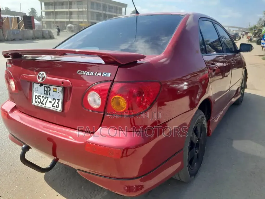 Toyota Corolla 2007 Red