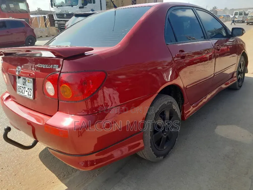 Toyota Corolla 2007 Red