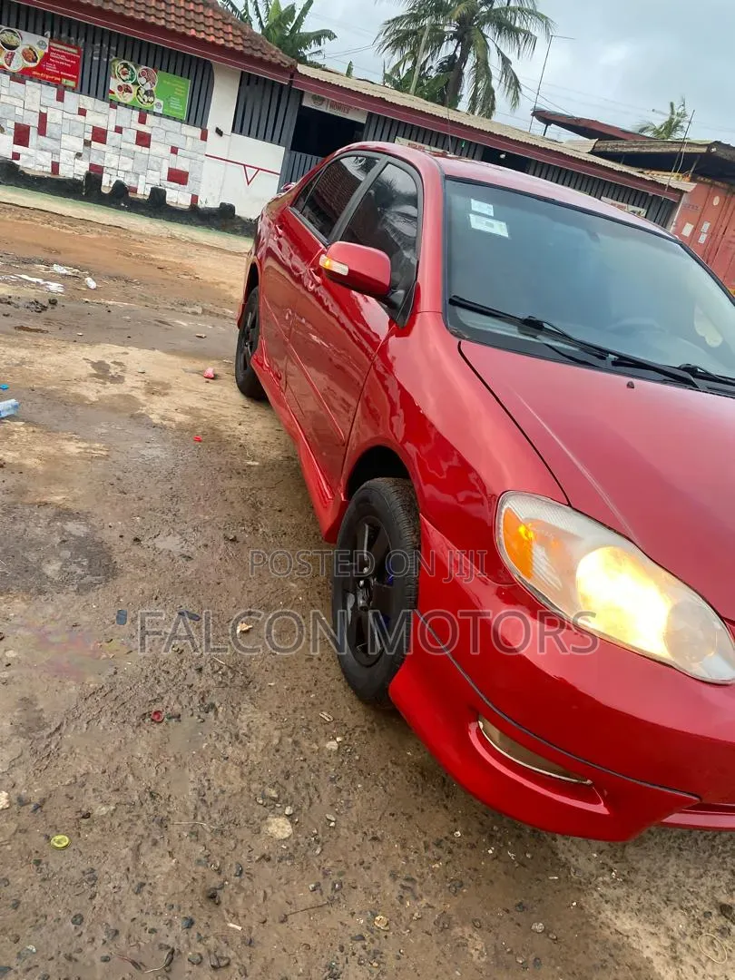 Toyota Corolla 2007 Red