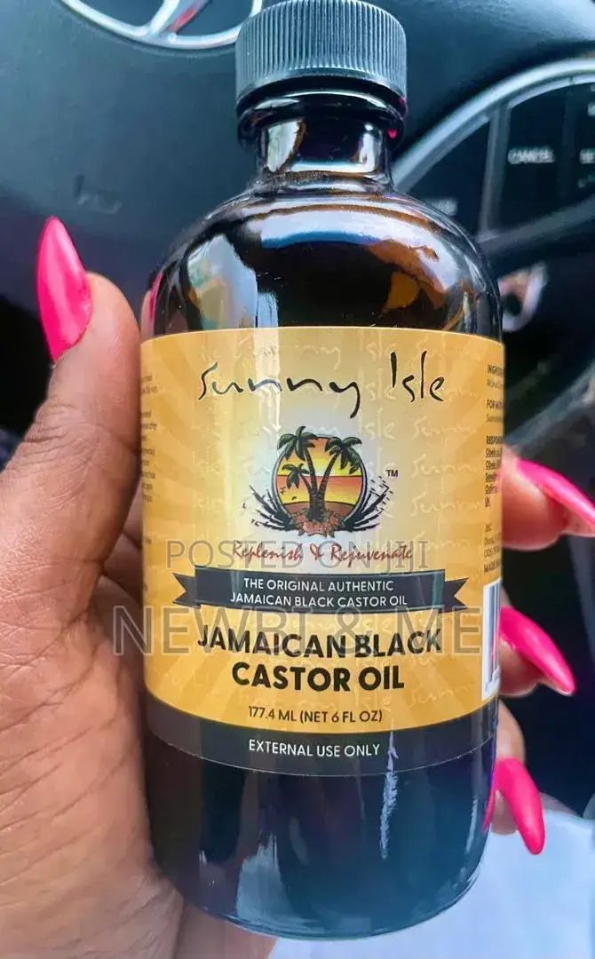 Jamaican Black Castor Oil .Sunny Isle