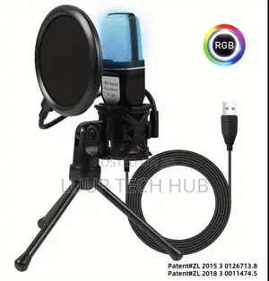 USB Microphone With RGB Light