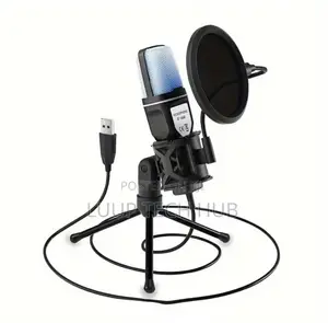 USB Microphone With RGB Light