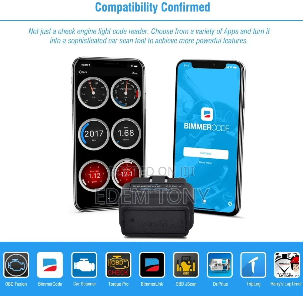 Veepeak OBDCheck BLE, a Bluetooth Low Energy OBD-II