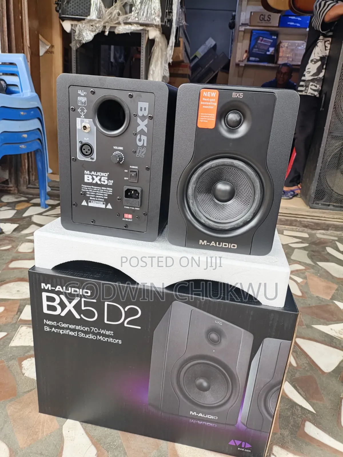 (M Audio) Studio Monitor Bx5 D2 Active