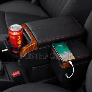 Complete Universal Armrest Case Console for All Cars With No Armrest.