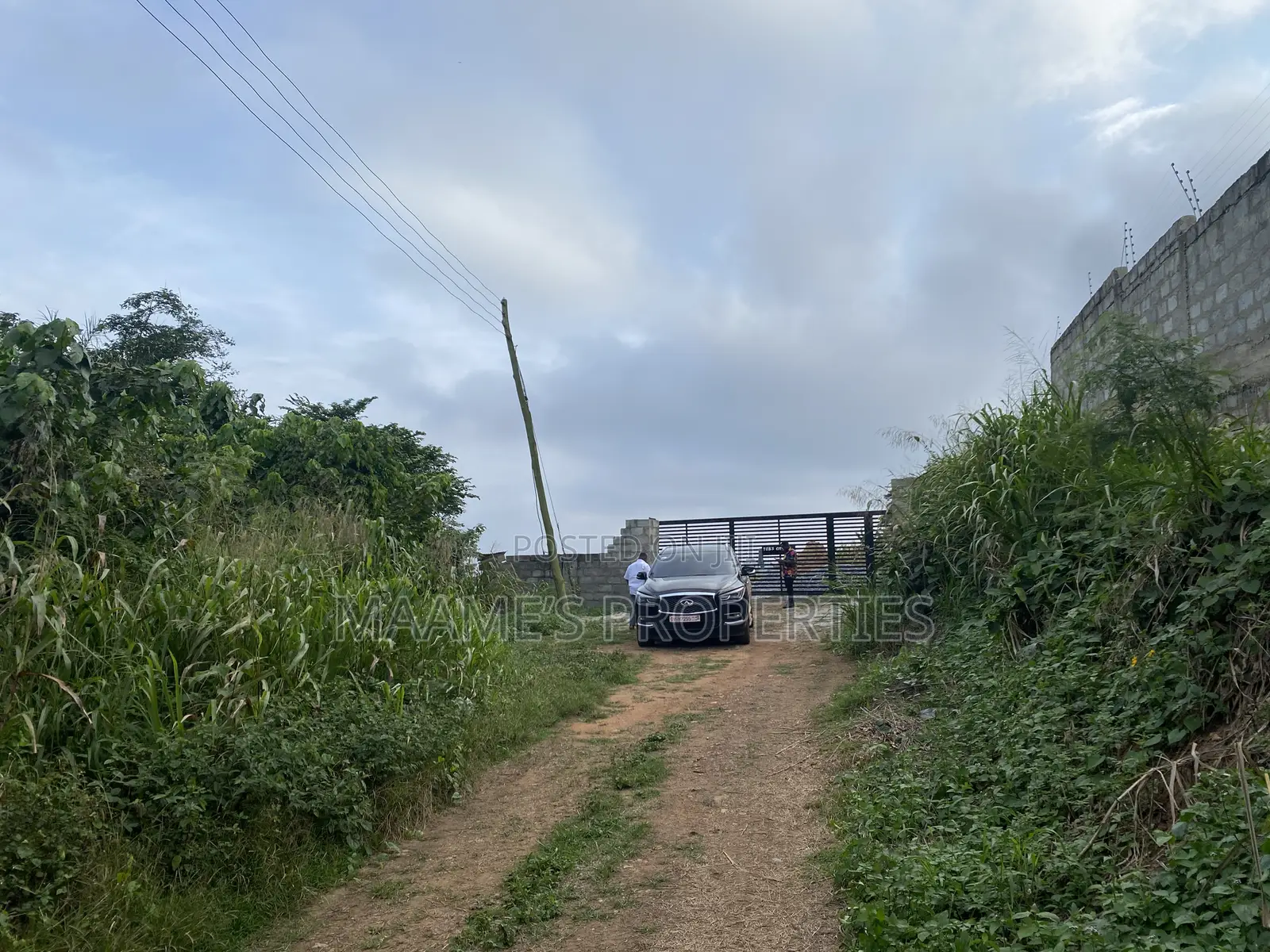 2 Plots of Land at Aburi Ahwerease, Per Plot Is 