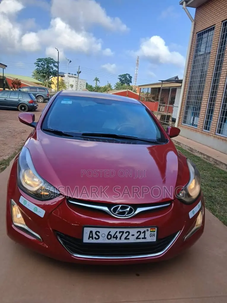 Hyundai Elantra Sport 4dr Sedan (2.0L 4cyl 6A) 2014 Red