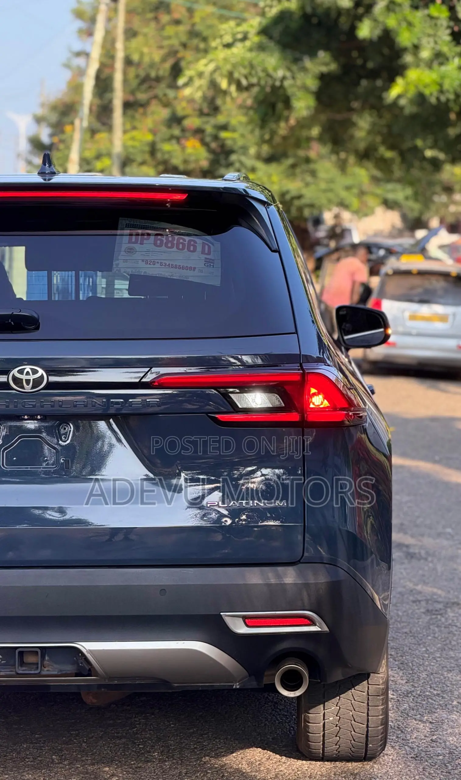 Toyota Grand Highlander Hybrid MAX Platinum AWD 2024 Blue