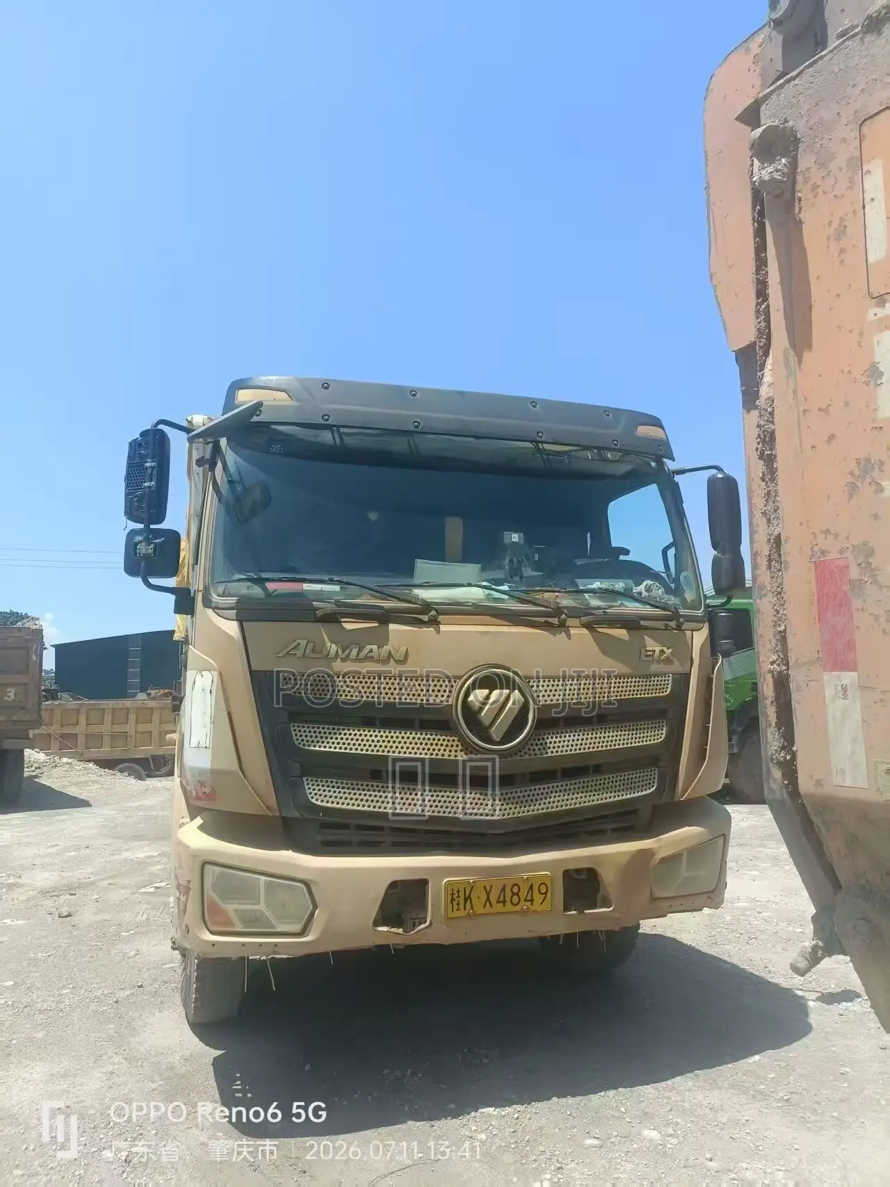 2019,dump Truck in Excellent Condition, National Emission Standard  V