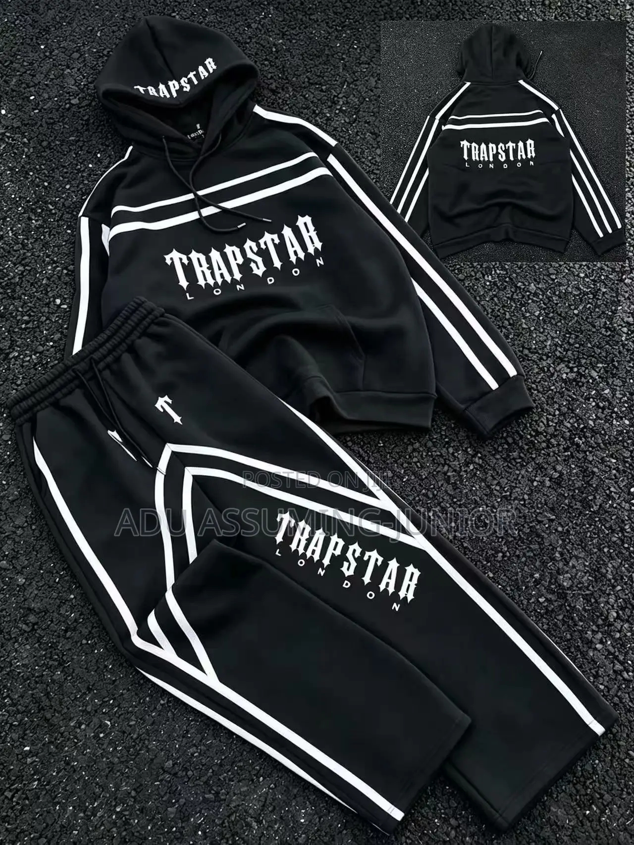 Men’s 2-Piece Tracksuit Set – Hoodie Joggers