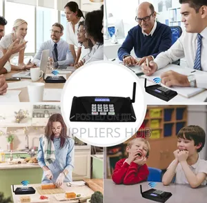 4pack Full-Duplex Wireless Intercom System for Home/Hotels/Offices