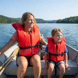 Safety Life Jacket/Swimming Vest With Adjustable Front Strap