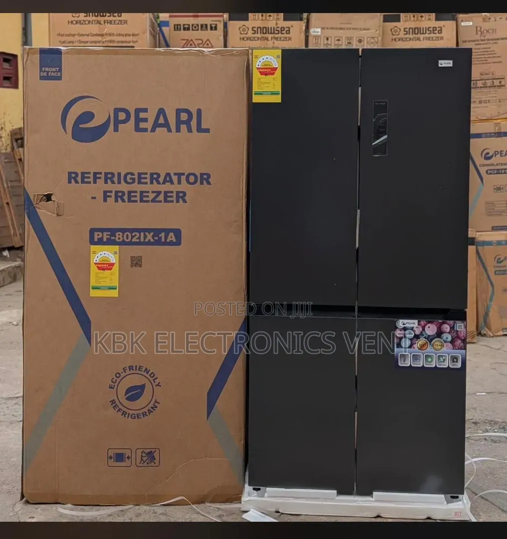 Pearl 600Liters 4Doors Refrigerator Side/Side