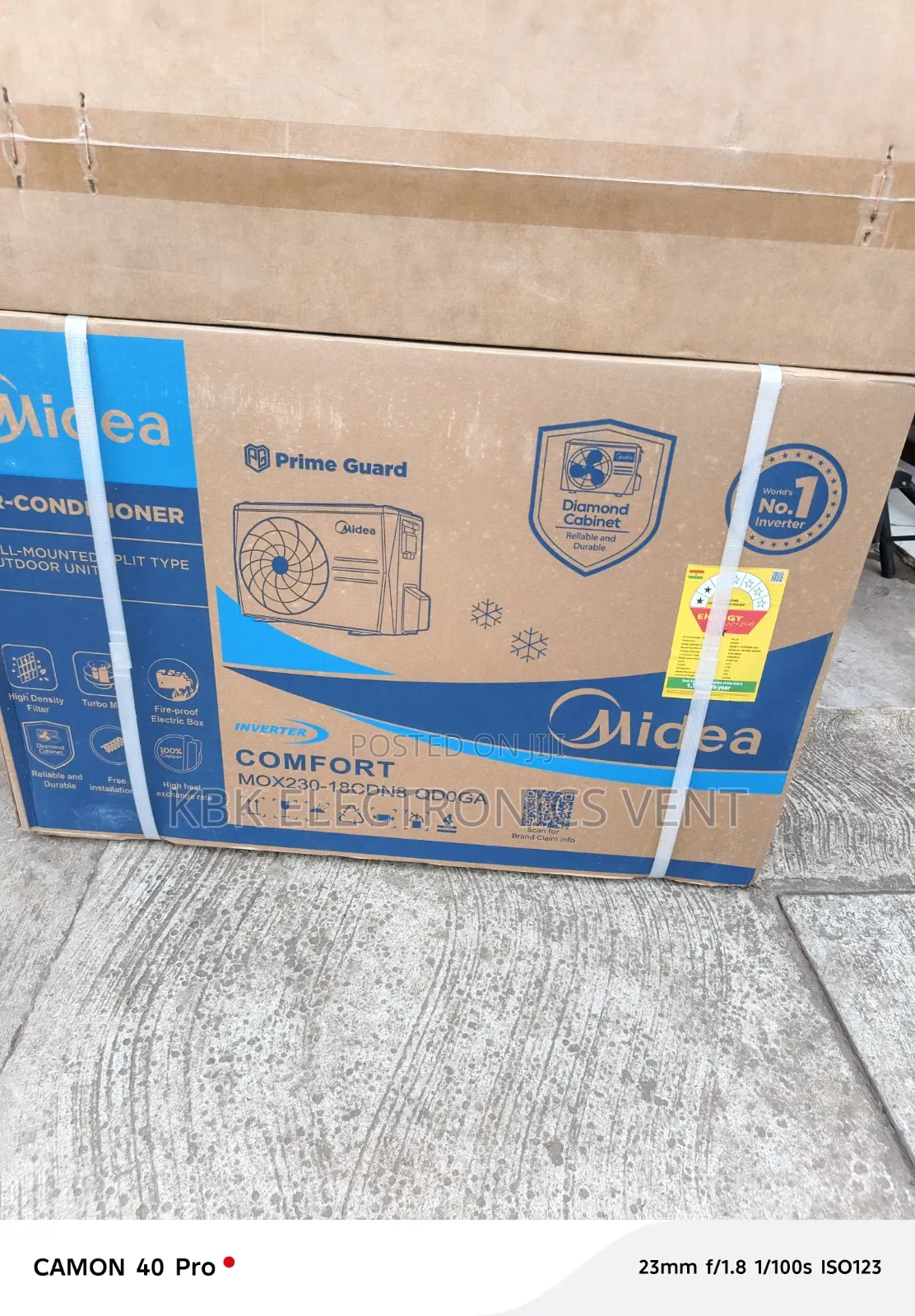 Midea 2.5hp R410 Split Air Conditioner
