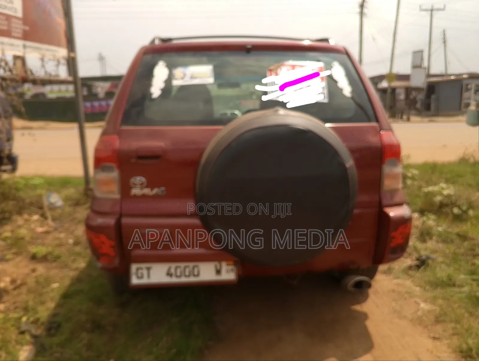 Toyota RAV4 2002 Red