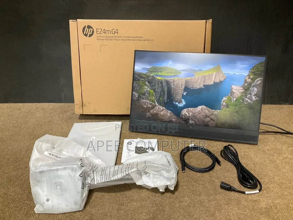 HP Monitor Edges 24 Inches Ips Display Webcam