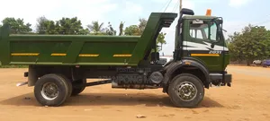 Mercedes-Benz Single Axle Tipper Truck 1996 Green