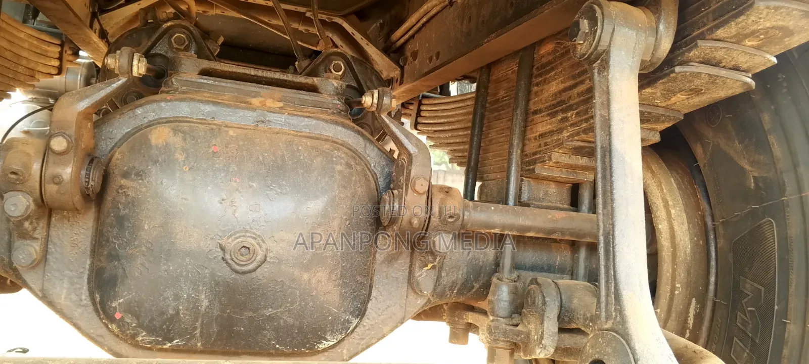 Mercedes-Benz Single Axle Tipper Truck 1996 Green