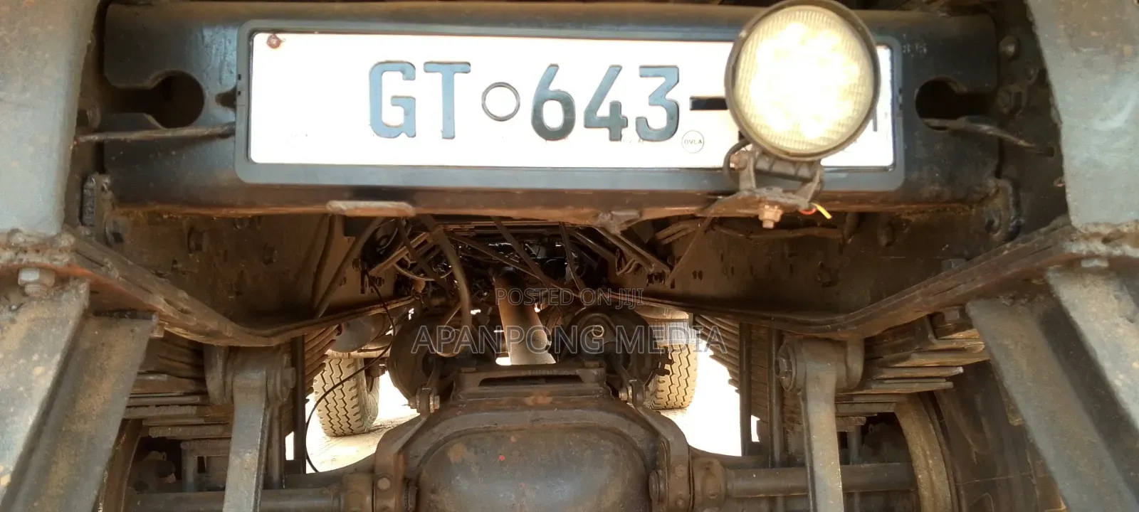 Mercedes-Benz Single Axle Tipper Truck 1996 Green