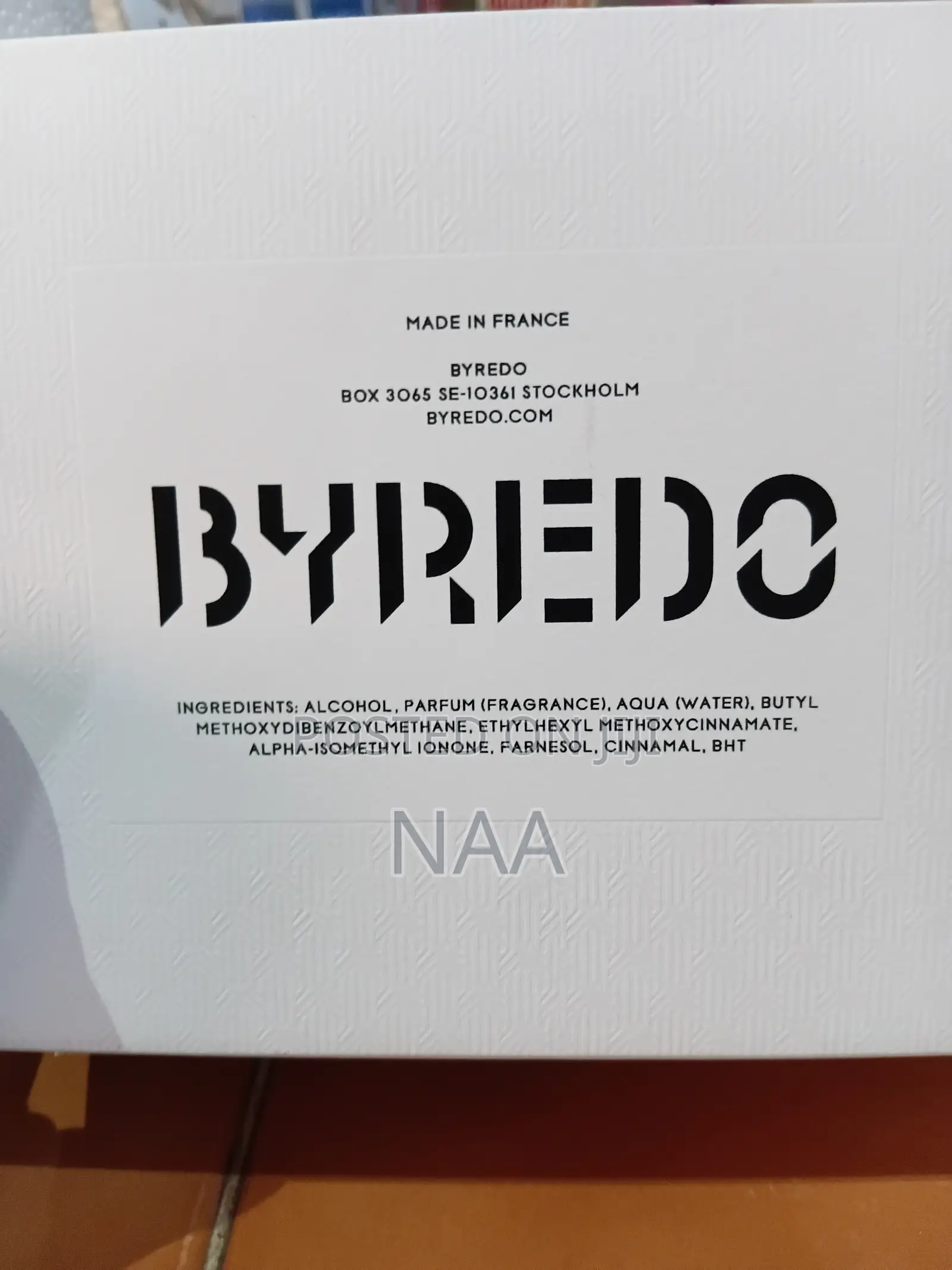 Byredo Mojavi Ghost