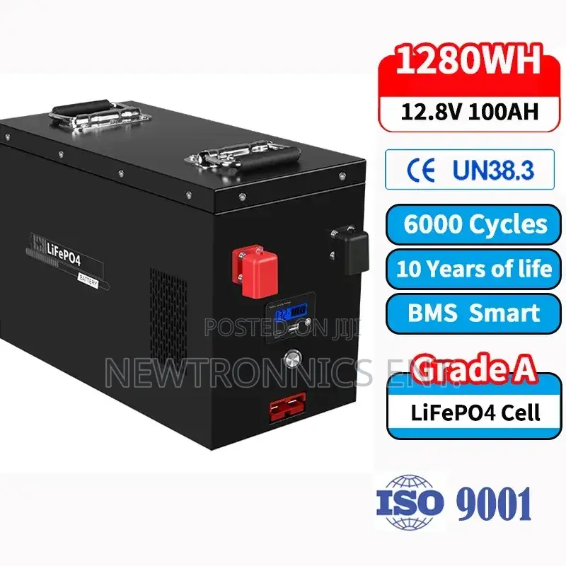 100ah 12.8v Life PO Battery