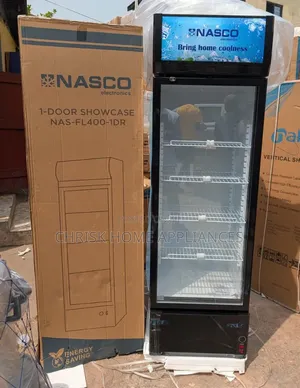 NASCO NAS-FL400-1DR Display Fridge 358 Litres | 1 Door | Black