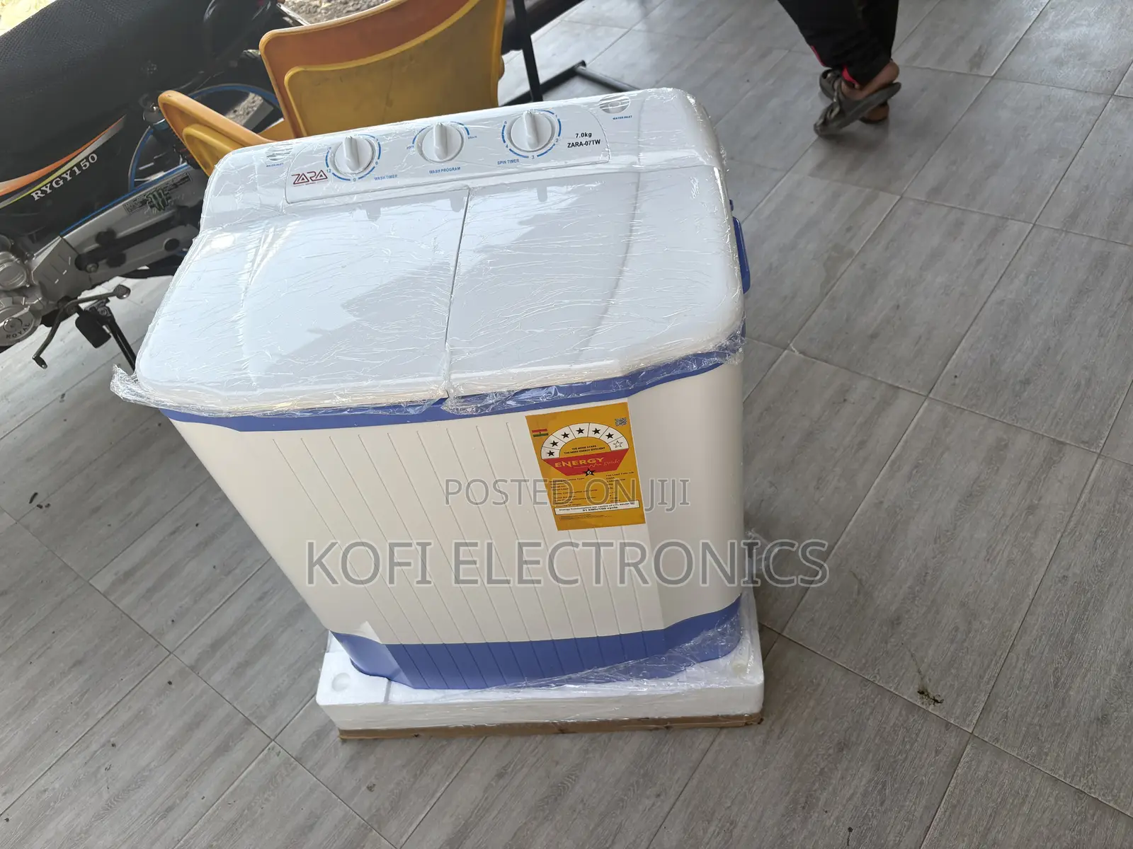 Anti-Mouse Zara-Zar-70tw 7kg Semi-Automatic Top Load Washing Machine