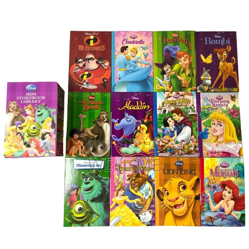 Disney Mini Storybook Libary (12 in 1)