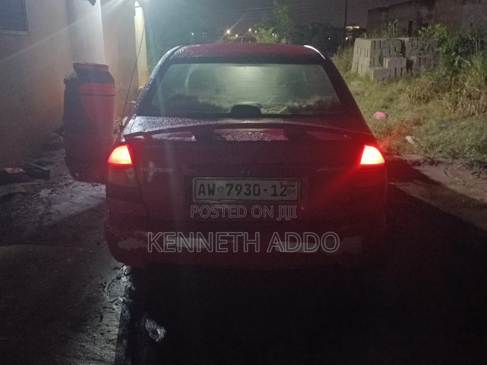 Hyundai Accent GL 2002 Red