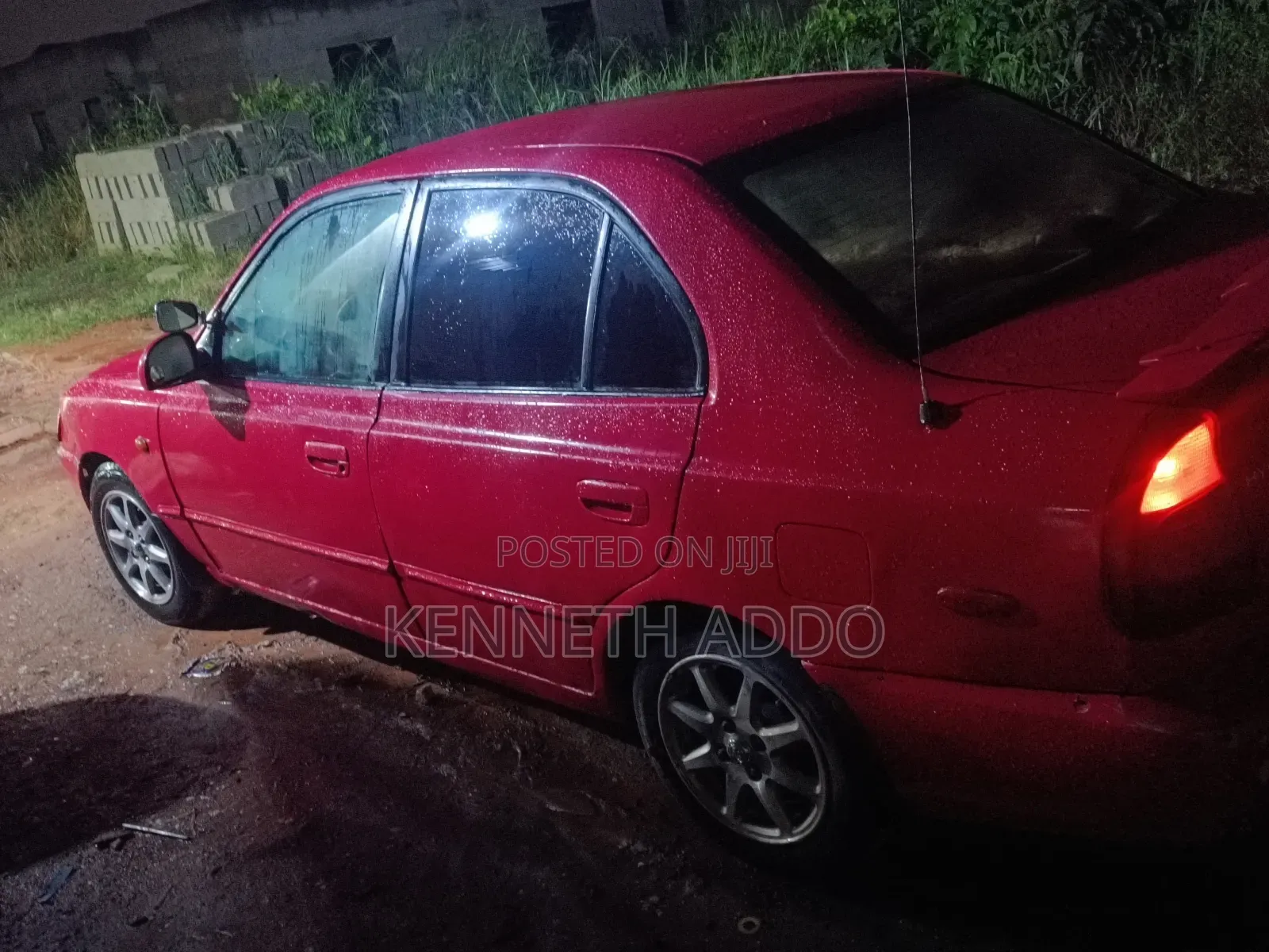 Hyundai Accent GL 2002 Red