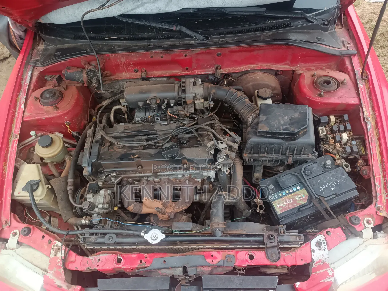 Hyundai Accent GL 2002 Red