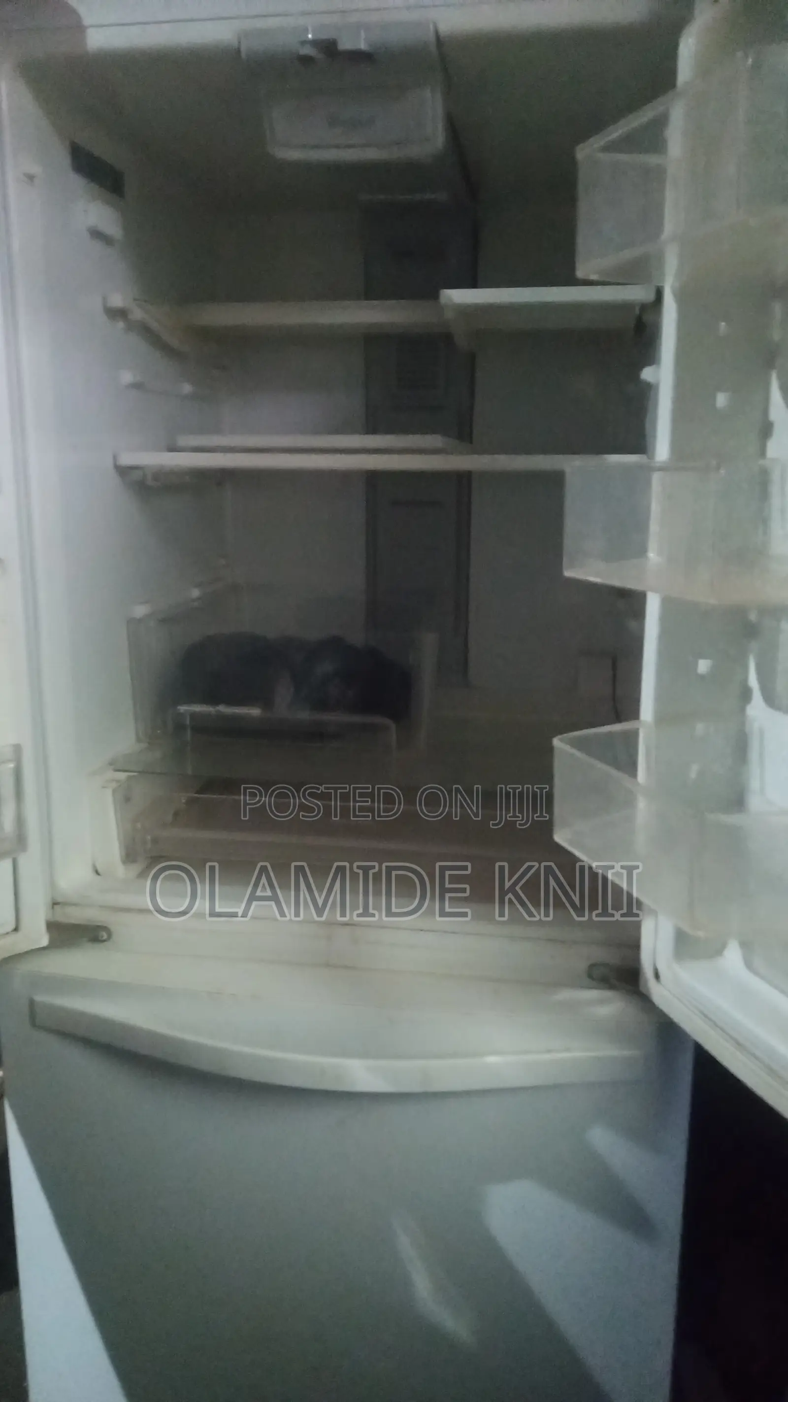 Home Used Whirlpool Three Door Fridge