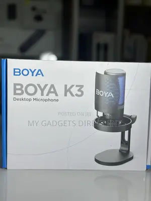 BOYA USB Desktop Microphone With Noise Cancellation