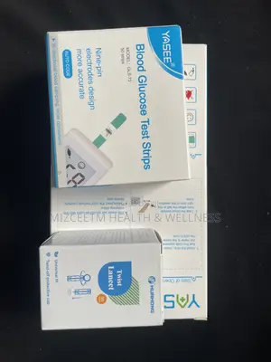 Blood Glucose Meter With 50 Test Strips