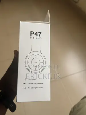P47 Rechargeable Bluetooth Headphone Bass