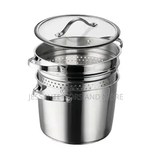 Tramontina Stainless Steel Tri-Ply Base With Pasta Pot