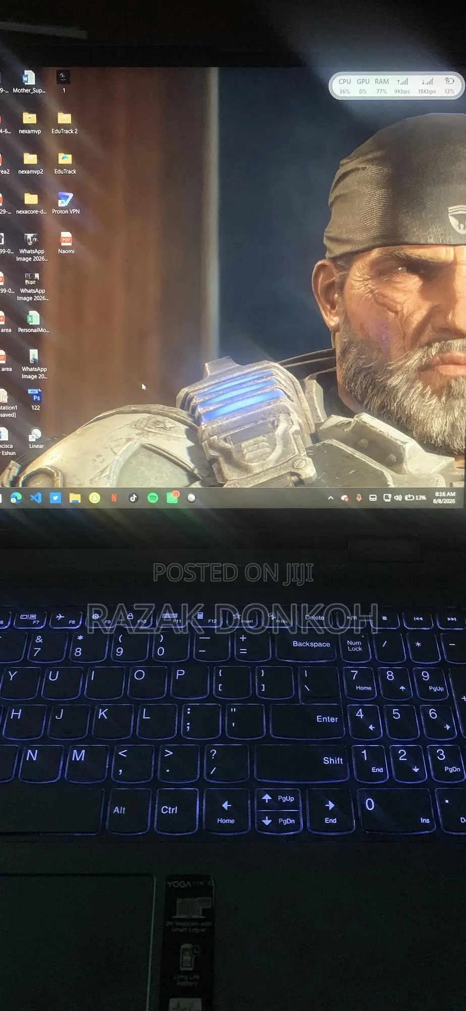 Laptop Lenovo Yoga 7i 16GB Intel Core i5 SSD 512GB