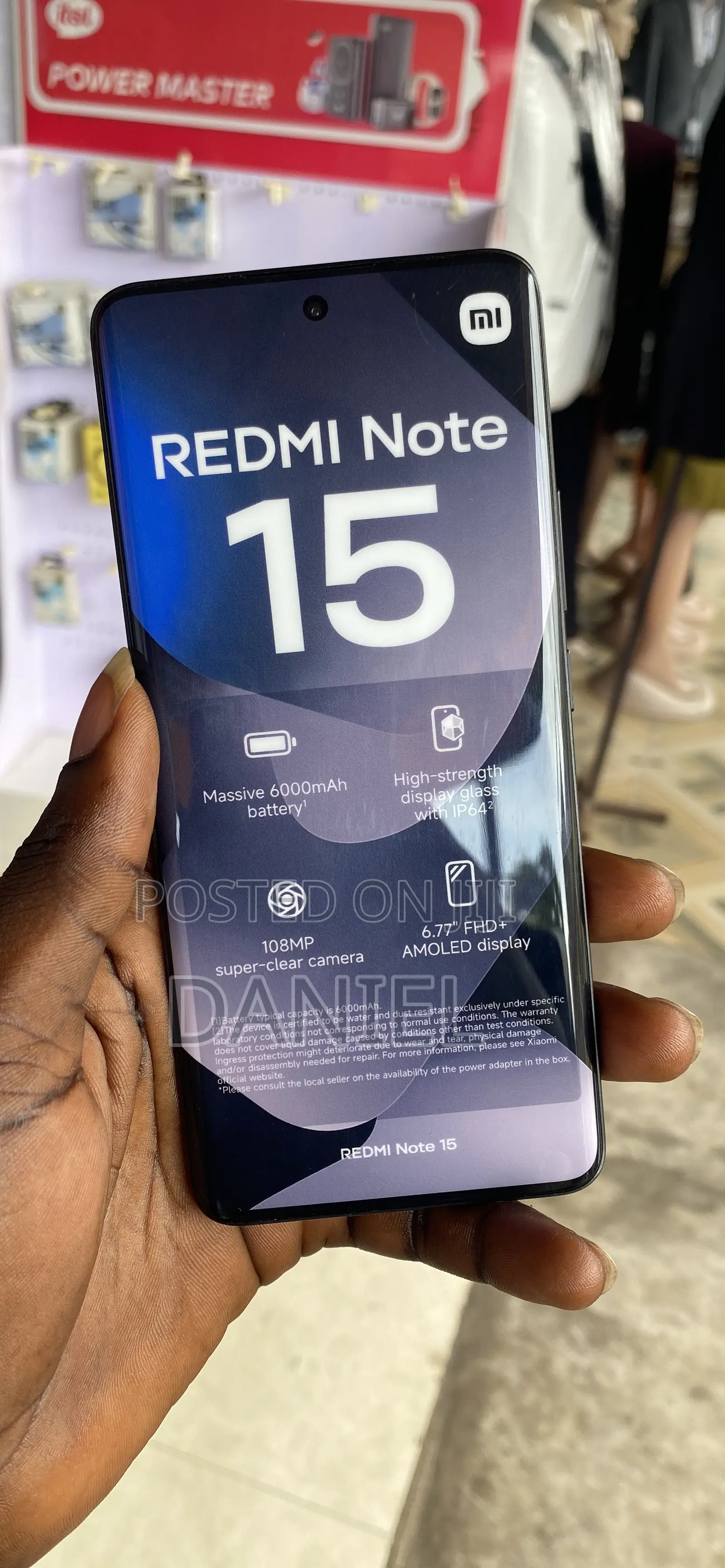 New Xiaomi Redmi Note 15 256 GB