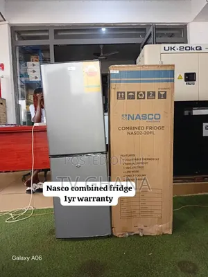 Nasco NASD2-20FL 158 Litres Double Door Refrigerator158L