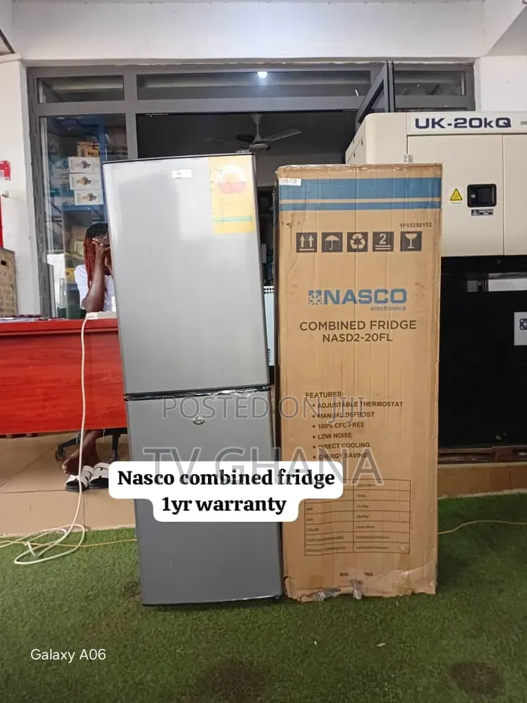 Nasco NASD2-20FL 158 Litres Double Door Refrigerator158L