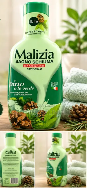 Malizia Bagno Schiuma Bath Foam 1L – Nuvola Di Talco