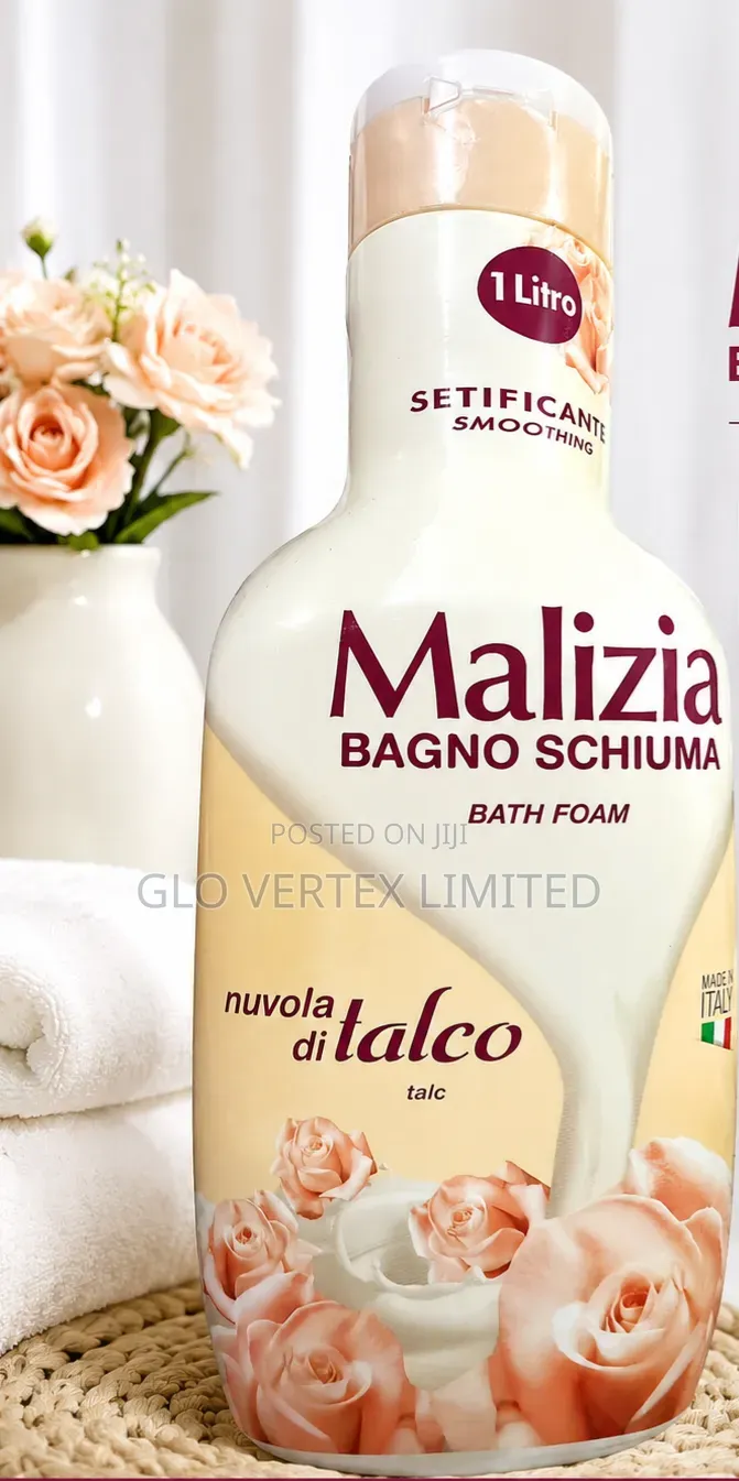 Malizia Bagno Schiuma Bath Foam 1L – Nuvola Di Talco
