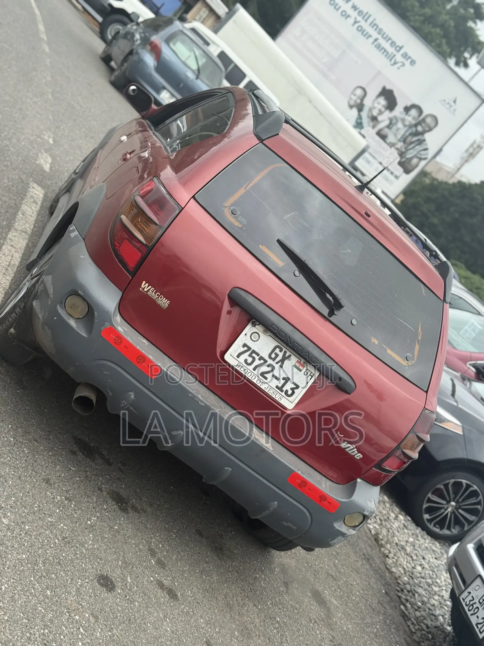 Pontiac Vibe 2008 Red