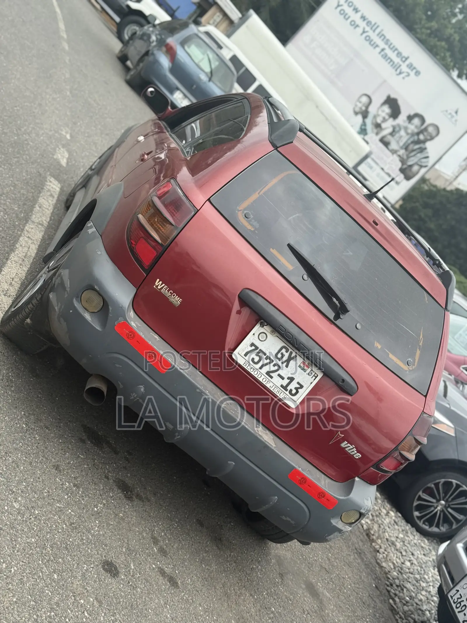 Pontiac Vibe 2008 Red