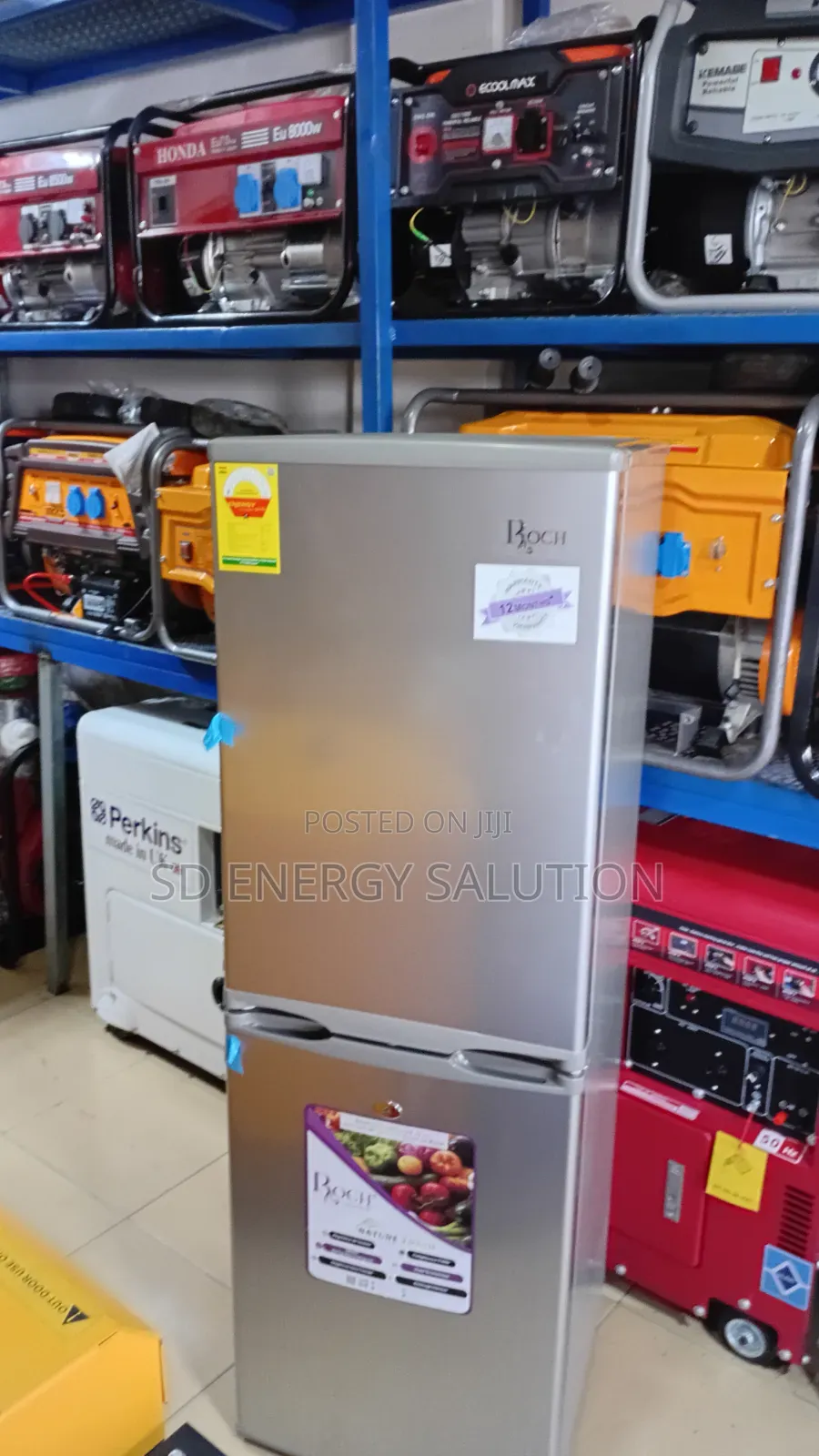 Roch 147 Liters Double Door Refrigerator – Energy Saving Fridge