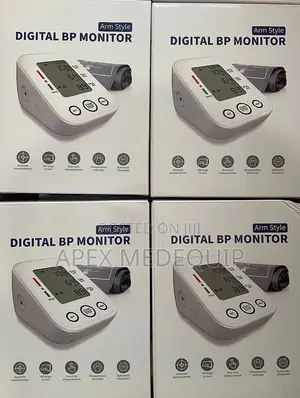 Blood Pressure Monitor With Big Cuff Size + Voice Function