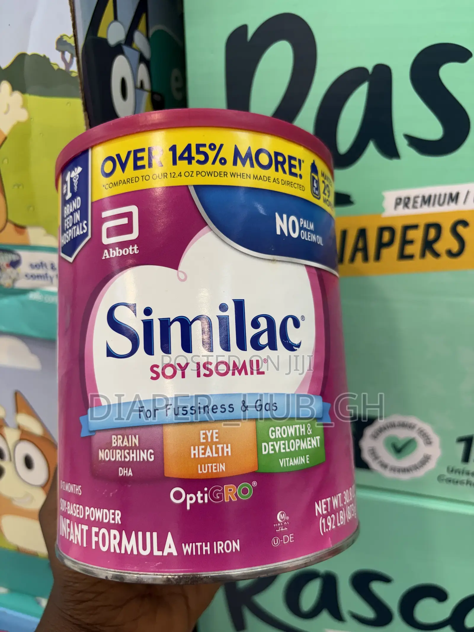 Similac Soy Isomil Infant Formula Powder